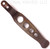 Rick Hinderer Knives Holey Pocket Clip - reverse.  Antique finished stainless steel construction.  Model K0020003HO-CA.
