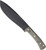 Condor Tool and Knife Solobolo fixed blade knife - shown out of sheath reverse.  1075 HC steel plain edge blade.  Micarta handle.  Model CTK234-8HC.
For reference only.  