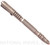 Rick Hinderer Knives Investigator ink pen - shown with cap on.  Spiral Working Finish stainless steel construction.  Model P5801202WF.
