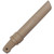 Condor Tool and Knife Bushglider fixed blade knife - shown in sheath obverse.  1095 steel plain edge blade.  Tan Polypropylene handle.  Model CTK3948-4.2HC.