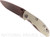 Rick Hinderer Knives XM-18 3.0" Spear Point Non Flipper folding knife with thumb studs - shown open presentation side.  Stonewash 20CV stainless steel plain edge blade.  Translucent Green G-10 handle with stonewash lock side.  Model K10813SGS00.