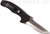 Emerson Knives Mini Roadhouse BTS folding knife with thumb disk and Emerson Wave opener - shown open pocket clip side.  Black 154CM stainless steel combo edge blade.  Black G-10 handle.  Model M-RDHS-BTS.