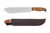 Condor Tool and Knife Ironpath fixed blade knife - shown out of sheath reverse and in sheath obverse.  420HC stainless steel plain edge blade.  Wood handle.  Model CTK3928-9.8SS.
For reference only.