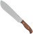 Condor Tool and Knife Ironpath fixed blade knife - shown out of sheath reverse.  420HC stainless steel plain edge blade.  Wood handle.  Model CTK3928-9.8SS.
For reference only.