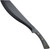 Condor Tool and Knife Warlock machete - shown out of sheath reverse.  1075 HC steel plain edge blade.  Gray Micarta handle.  Model CTK253-12.5HC.
