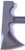 RMJ Tactical Loggerhead tomahawk - shown close up of head out of sheath reverse.  Tungsten Cerakote 80CRV2 plain edge head.  Green rubber handle.  Model T-L15-TU-OD.