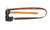 Condor Tool and Knife Bushcraft tomahawk - shown in sheath obverse.  1060 HC steel plain edge head.  Wood handle.  Model CTK3953-HC.
