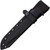 Condor Tool and Knife Enduro fixed blade knife - sheath only obverse.  420HC stainless steel plain edge blade.  Black Micarta handle.  Model CTK1829-6.8SS.