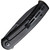 Civivi Cetos folding knife with nail slot and flipper tab - shown closed lock side.  Black stonewash 14C28N stainless steel plain edge blade.  Green Micarta handle.  Model C21025B-3.
