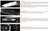 Ruike Knives M51-B multitool with 19 functions - close up of blade, close up of presentation side handle, close up of pocket clip side handle, and close up of glass breaker tip with descriptions next to each.  Black G-10 handle.  Model M51-B.
