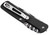 Ruike Knives M51-B multitool with 19 functions - shown closed pocket clip side.  Black G-10 handle.  Model M51-B.