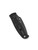 Spyderco Autonomy 2 automatic folding knife with push button - shown closed pocket clip side.  Black LC200N stainless steel serrated edge blade.  Black G-10 handle.  Model C165GSBBK2.
