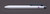 Tactile Turn Seasonal Release Nexus Side Click ink pen - shown retracted.  Nexus themed titanium construction.  Short length.
For reference only.