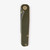 Tactile Knife Co Seasonal Release Overlander Rockwall folding knife with thumb stud - shown closed presentation side.  Stonewash MagnaCut stainless steel plain edge blade.  Green titanium handle.