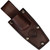 Condor Tool and Knife Mountaineer Trail Wingman fixed blade knife - sheath only obverse.  14C28N stainless steel plain edge blade.  Brown Micarta handle.  Model CTK121-2.75-SK.