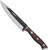 Condor Tool and Knife Patagon fixed blade knife - shown out of sheath reverse.  420 HC stainless steel plain edge blade.  Wood handle.  Model CTK122-5.9-SS.