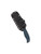 Spyderco Enuff 2 Leaf fixed blade knife - shown in sheath reverse.  Satin K390 steel serrated edge blade.  Blue FRN handle.  Model FB31SBL2K390.