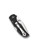 Spyderco Native 5 folding knife with thumb hole - shown closed pocket clip side.  Satin S30V stainless steel plain edge blade.  Black FRN handle.  Model C41PBK5.