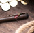 Tactile Turn Bolt Action ink pen - Seasonal Release Buccaneer - bolt action picture.  Overall length is 5.1" and features titanium construction with a Buccaneer themed Cerakote finish.  Model 10-BA2-SEA-BUC.
For reference only.

