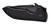 Emerson Knives Commander BTS folding knife with thumb disk and Emerson Wave opener - shown closed presentation side.  Black 154CM stainless steel combo edge blade.  Black G-10 handle.  Model COMM-BTS.
