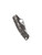 Spyderco Paramilitary 2 Stature of Liberty HL Dalis Exclusive folding knife with thumb hole - shown closed pocket clip side.  Satin SPY27 stainless steel plain edge blade.  Black Dunes FatCarbon handle.  Model C81CFSPY27P2.
