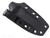 Rick Hinderer Knives Flashpoint Sheepsfoot fixed blade knife - reverse black Kydex sheath shown.  Battle Black MagnaCut stainless steel plain edge blade.  FDE G-10 handle.  Model KFPSHFDLC.