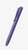 Tactile Turn Tonal Bolt Action ink pen.  Overall length is 5.1" and features Amethyst Cerakoted titanium construction.  Model 10-BA2-TTM-AME.