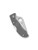 Spyderco Ladybug 3 folding knife with thumb hole - shown closed reverse.  Satin VG-10 stainless steel plain edge blade.  Foliage Green FRN handle.  Model LFGP3.