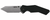Zero Tolerance 0700 folding knife with flipper tab and thumb stud - shown open presentation side.  S30V stainless steel plain edge blade  Black G-10 handle.
Model 0700.
For reference only.