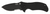 Zero Tolerance 0350ST assisted opening folding knife with flipper tab - open - logo side.  Black coated 3.25" S30V stainless steel partially serrated edge blade.  Black G-10 handle.  Model 0350ST.
For reference only.