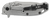 Zero Tolerance 0566 assisted opening folding knife with flipper tab - shown closed lock side.  Stonewashed S35VN stainless steel plain edge blade.  Black G-10 handle with stainless steel lock side.  Model 0566.
For reference only.