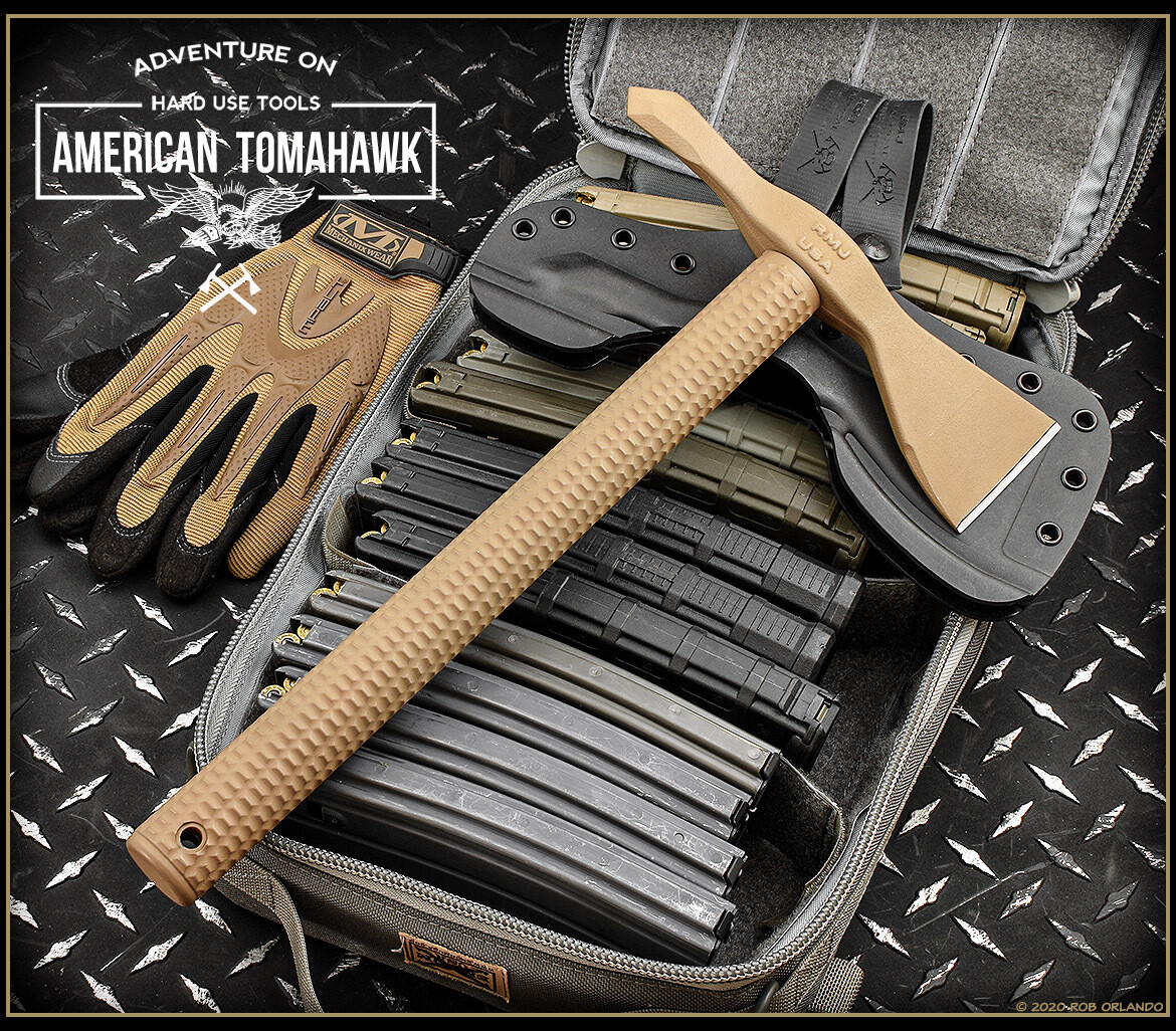 Tomahawkから購入した偽物のGolden side American Tomahawk Company Model 1 | National Knives, LLC