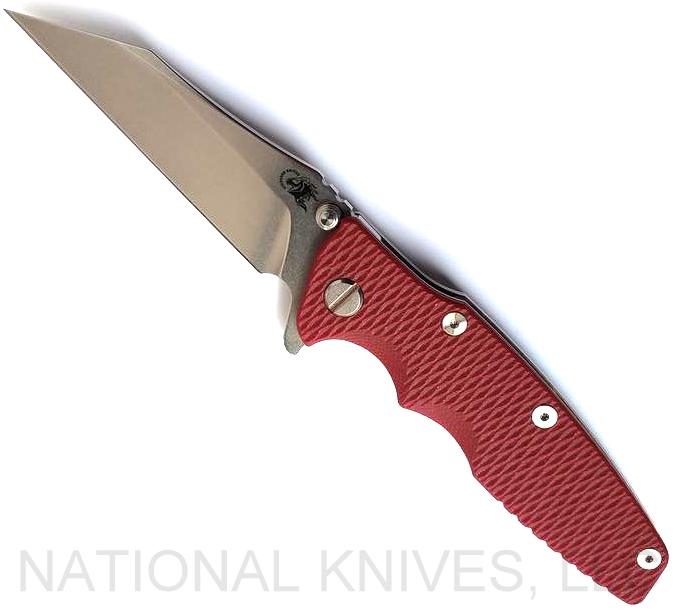 100 ％品質保証 Rick Hinderer Knives Eklipse Wharncliffe | 20CV | Red G-10 サーフィン・ボディボード