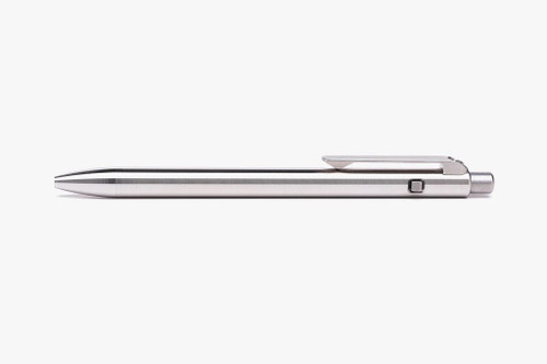 Tactile Turn Slim Side Click Pen | Titanium | Short | National Knives, LLC