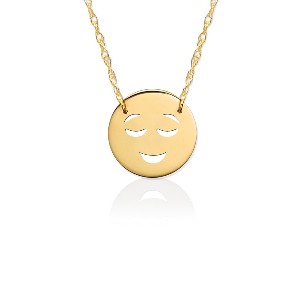 Gold JBD362 Happy Emoji