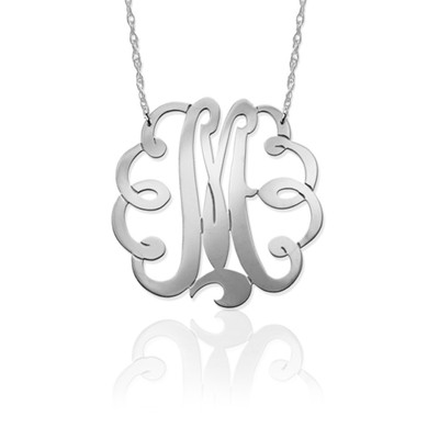 Monogram Necklaces and Pendants for Sale