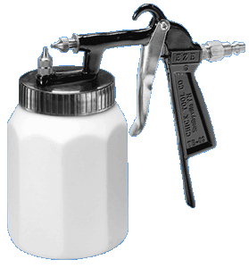 EZE Spray Gun (With Plastic Jar)