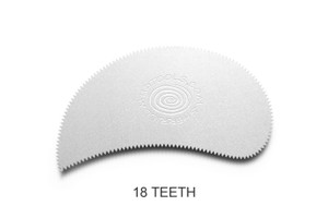Mudtools Stainless Paisley Rib (18 Teeth per Inch) Mudtools Stainless Paisley Rib (18 Teeth per Inch)