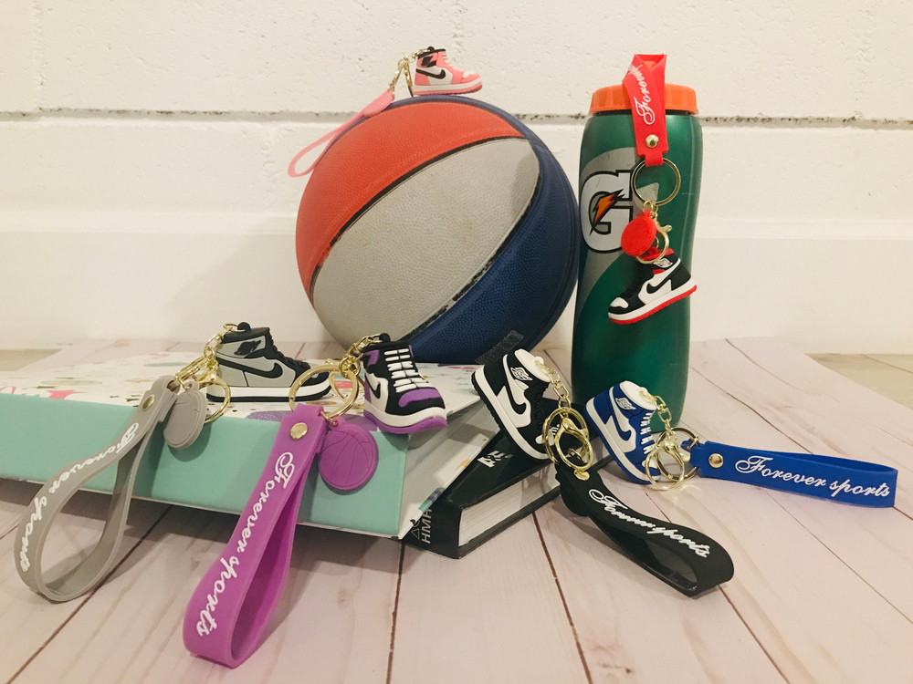 nike basketball keychain