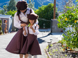 Sew Mother-Daughter Polka Dot Dresses with Ease!