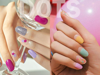 Dots Gel Nail Art Stickers