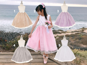 Dream Organza Dress, 5 Colors