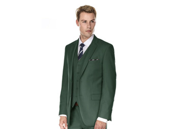 Loki Hunter Green Suit, Men Slim Fit 3-Piece