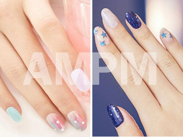 Star Gel Nail Art Stickers