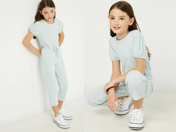 Aqua Blue Jumpsuit