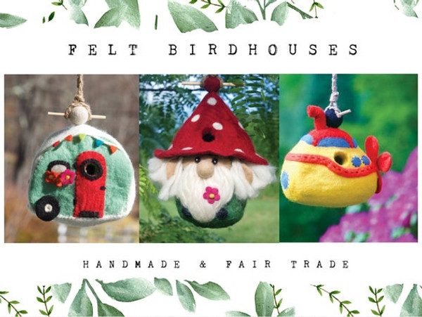 Adventure Felt Birdhouse