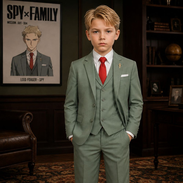 Spy x Family Loid Forger Boy 5-piece Slim Fit Suit