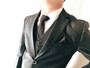 Slim-Fit 8-piece Suit Attachable Shawl Lapel, Black