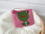 Felted Wool Frog Pouch