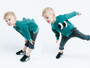 Green Dino Sweater, Boy 3T-6